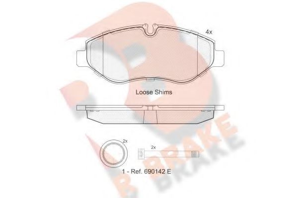 R BRAKE RB1832