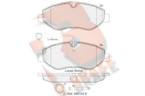 R BRAKE RB1846