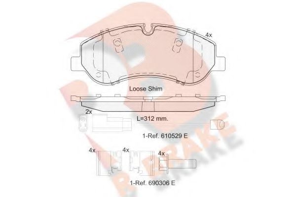 R BRAKE RB2119