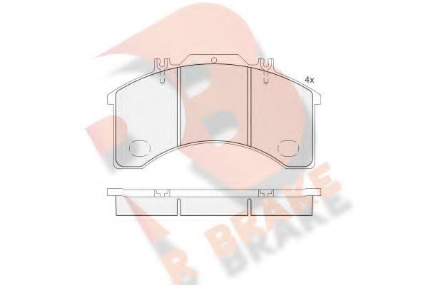 R BRAKE RB1042