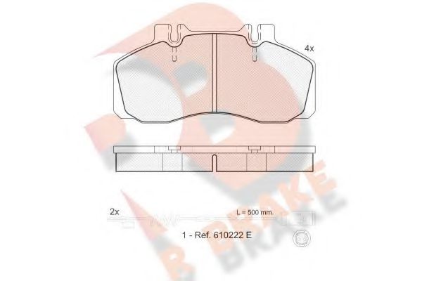 R BRAKE RB1080-110