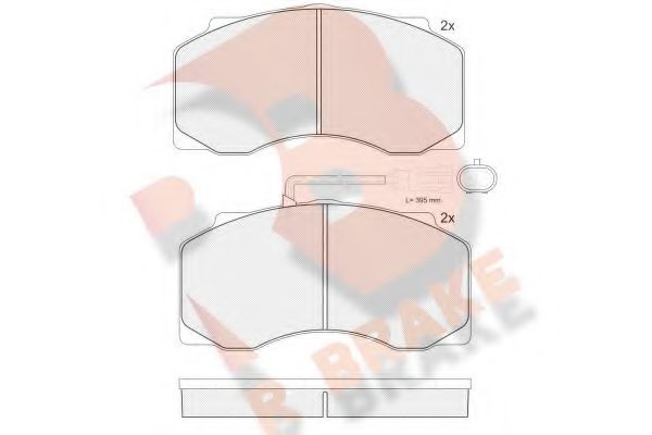 R BRAKE RB1221