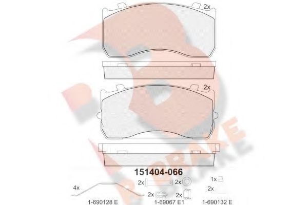 R BRAKE RB1404