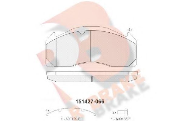 R BRAKE RB1427-066