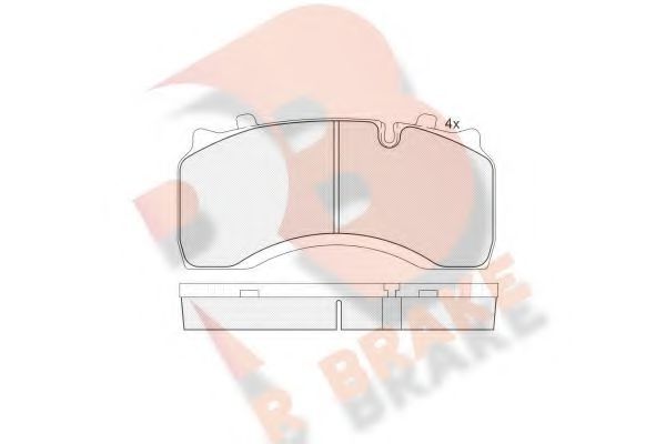 R BRAKE RB1430