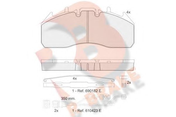 R BRAKE RB1831-122