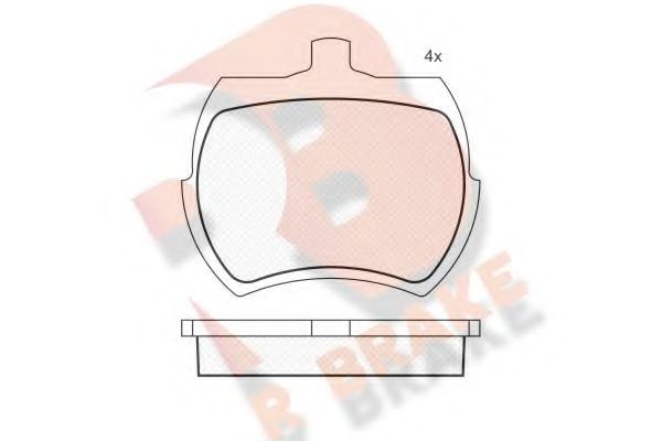 R BRAKE RB0002