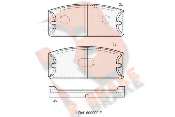 R BRAKE RB0021