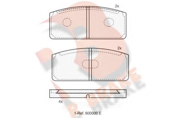 R BRAKE RB0029