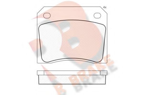 R BRAKE RB0036