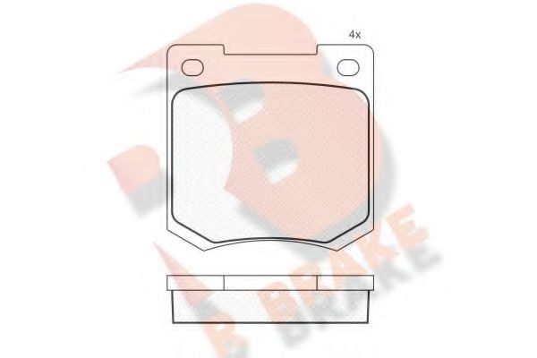 R BRAKE RB0044