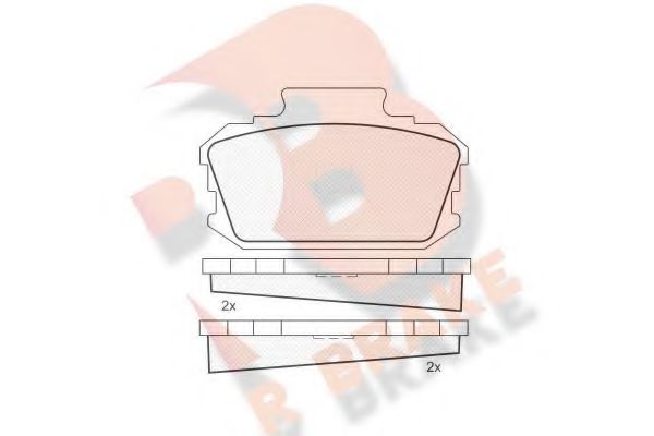 R BRAKE RB0095