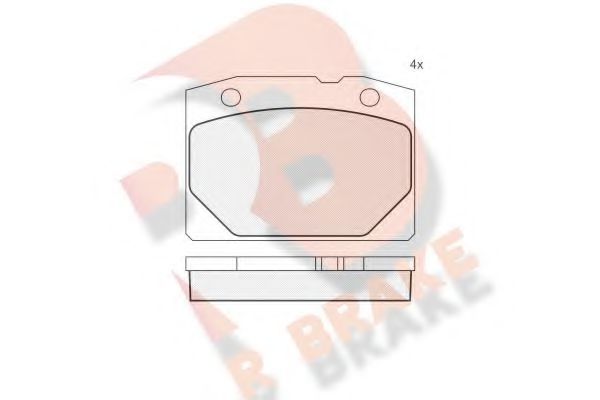 R BRAKE RB0155