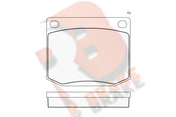 R BRAKE RB0176