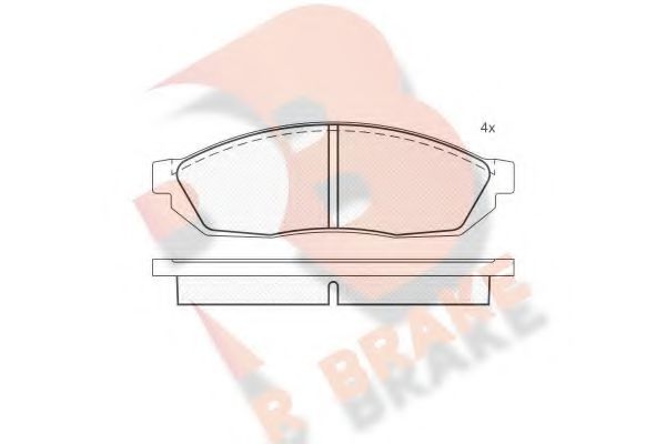 R BRAKE RB0311