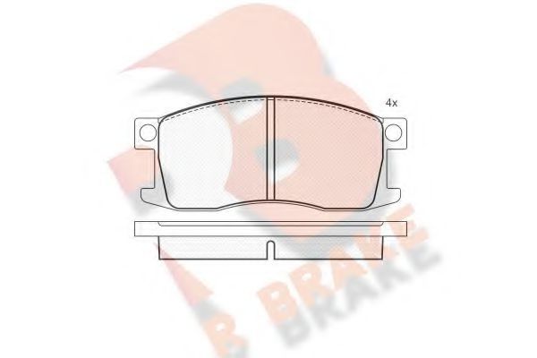 R BRAKE RB0319