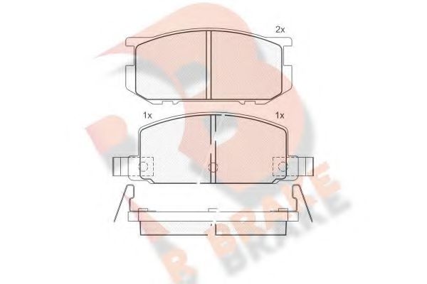 R BRAKE RB0348