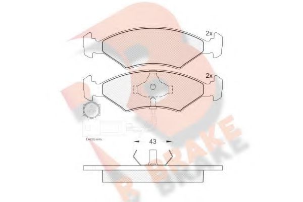 R BRAKE RB0410