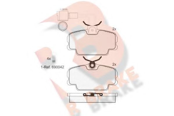 R BRAKE RB0419-006