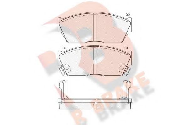 R BRAKE RB0484