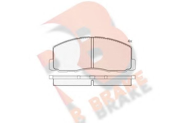 R BRAKE RB0602