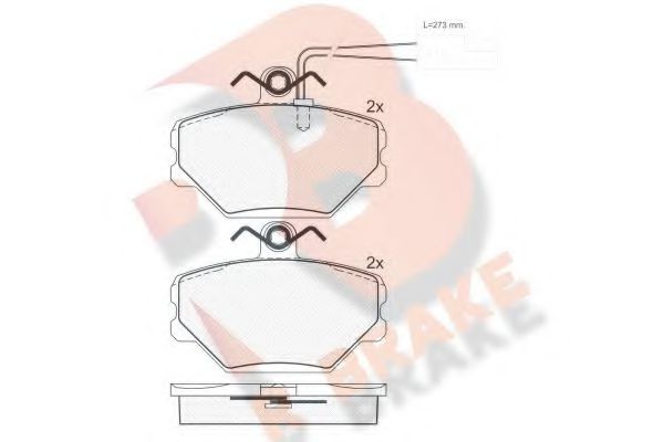 R BRAKE RB0928