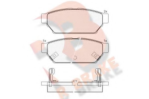 R BRAKE RB0982