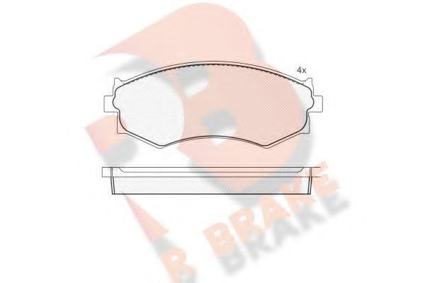 R BRAKE RB0985