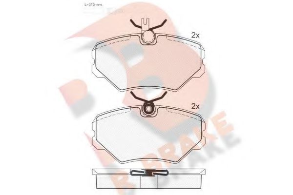 R BRAKE RB1052