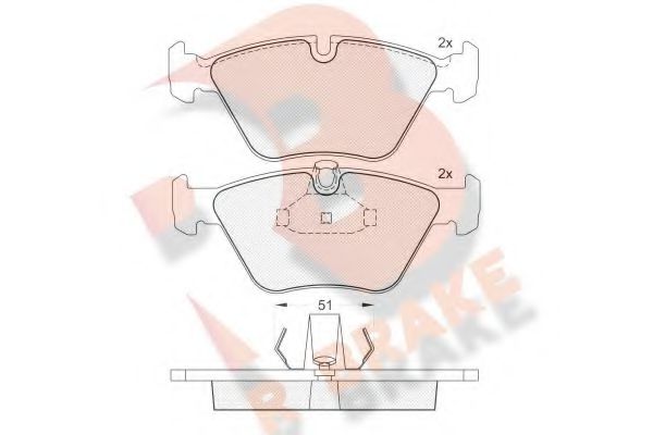 R BRAKE RB1140