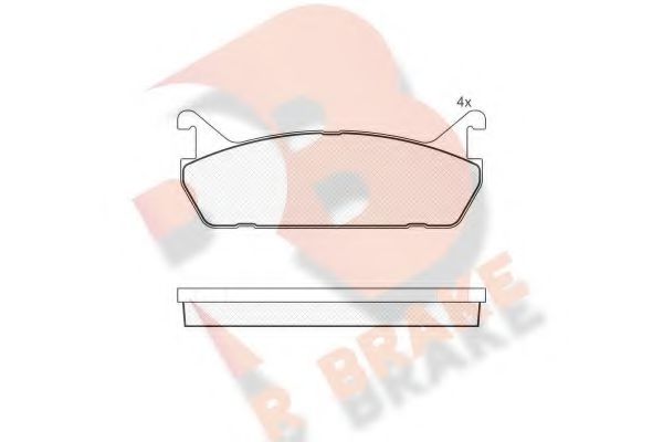R BRAKE RB1186