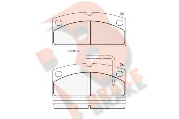 R BRAKE RB1273