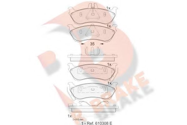 R BRAKE RB1392
