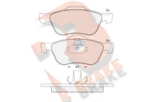 R BRAKE RB1528