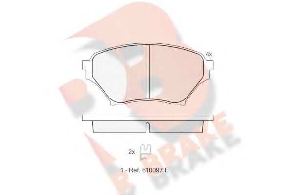 R BRAKE RB1529