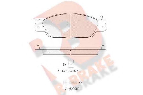 R BRAKE RB1561