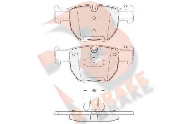 R BRAKE RB1574