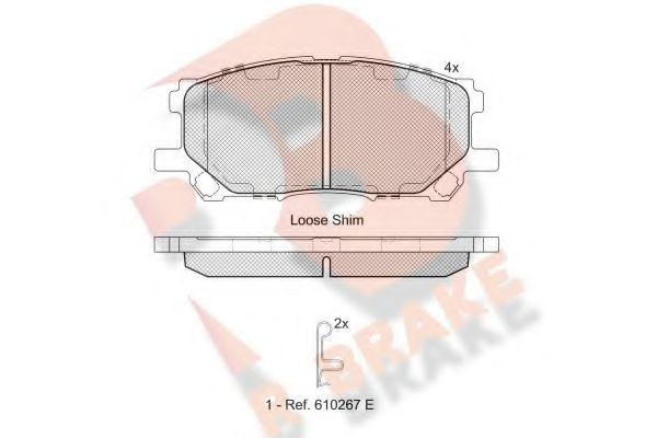 R BRAKE RB1584