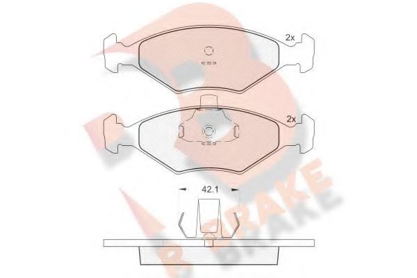 R BRAKE RB1596