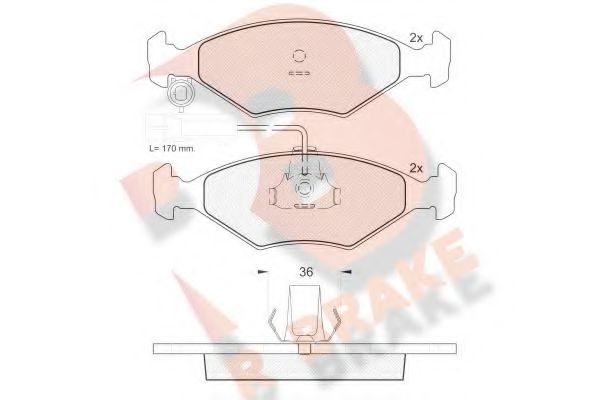 R BRAKE RB1603