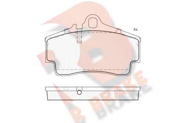 R BRAKE RB1619