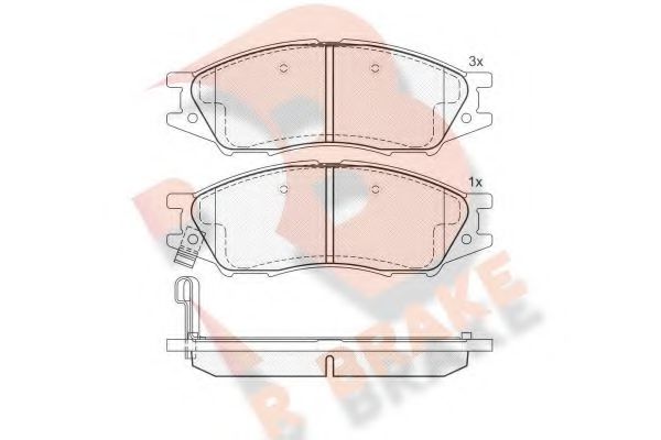 R BRAKE RB1635