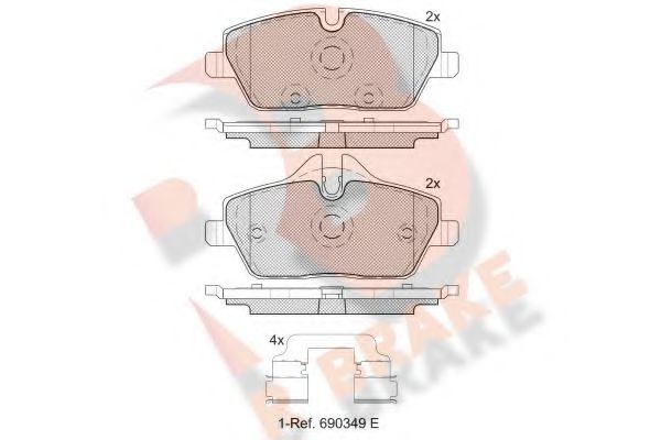 R BRAKE RB1662-200