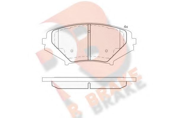R BRAKE RB1670