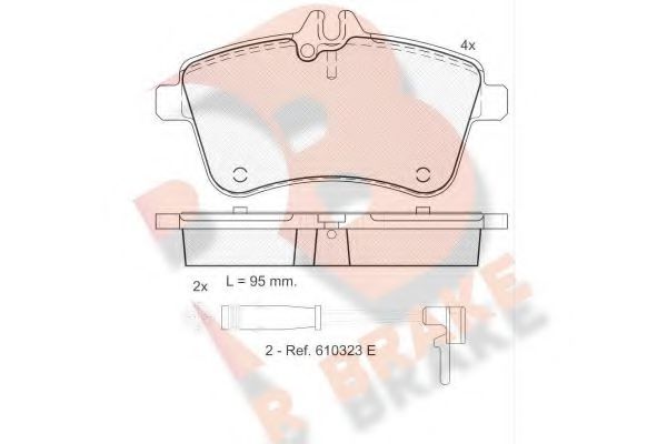 R BRAKE RB1677