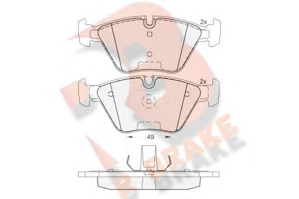 R BRAKE RB1686