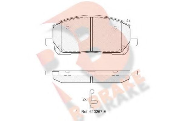 R BRAKE RB1705
