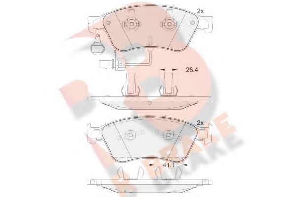 R BRAKE RB1725