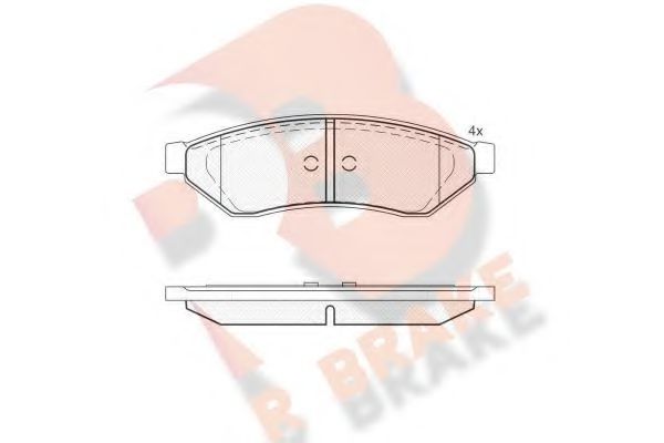 R BRAKE RB1726