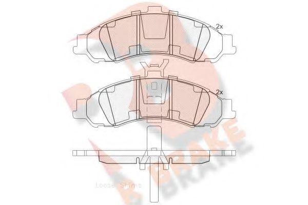 R BRAKE RB1754